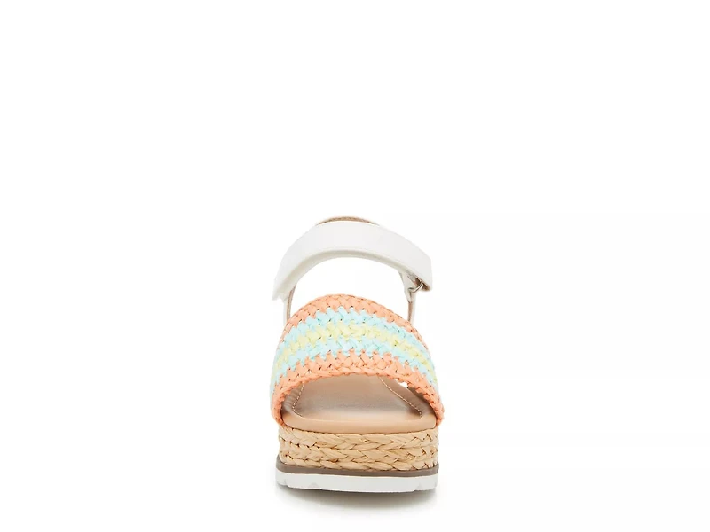 Varsity Wedge Sandal