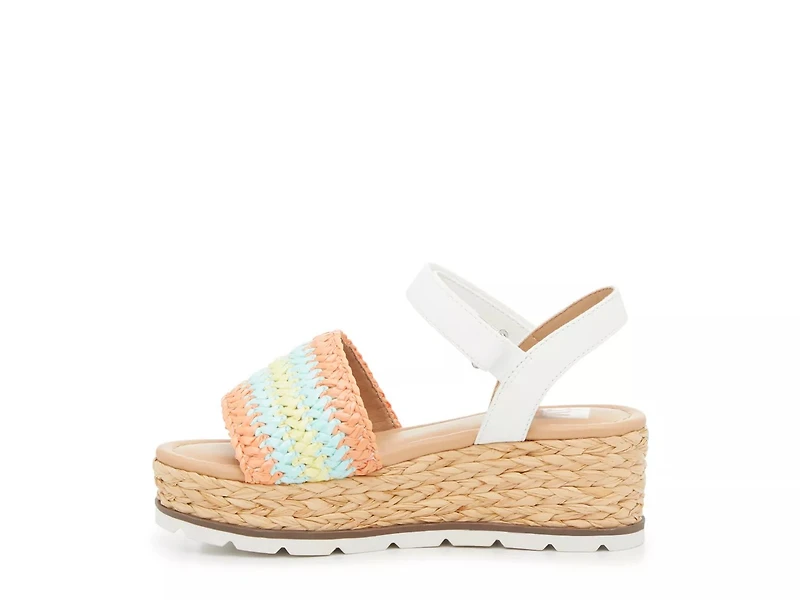 Varsity Wedge Sandal