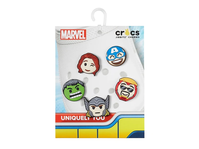 Avengers Emojis Jibbitz Set - 5 Pack
