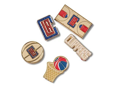 Los Angeles Clippers Jibbitz Set - 5 Pack