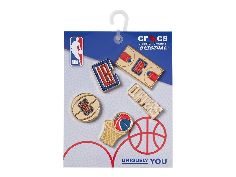 Los Angeles Clippers Jibbitz Set - 5 Pack