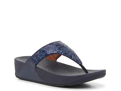 Lulu Glitzy Wedge Sandal