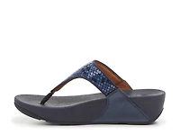 Lulu Glitzy Wedge Sandal