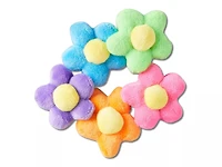 Plush Flower Power Jibbitz Set - 5 Pack