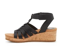 Nickie Wedge Sandal