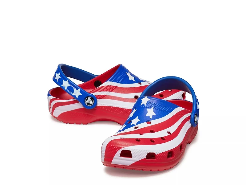 American Flag Clog - Kids'