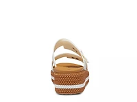 Brooklyn Woven Low Wedge Sandal