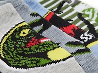 Jurassic Park Kids' No Show Socks - 5 Pack