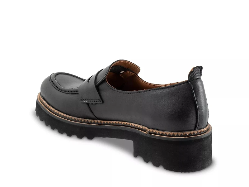 Annie Platform Penny Loafer