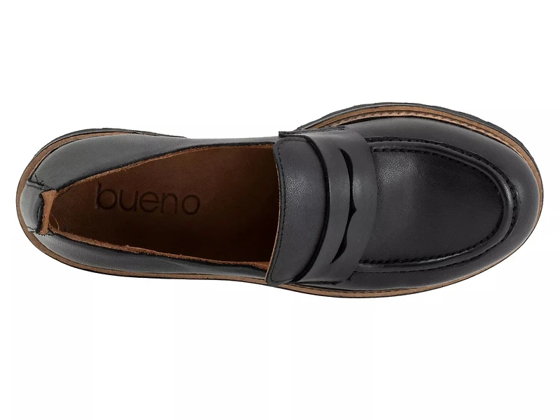 Annie Platform Penny Loafer