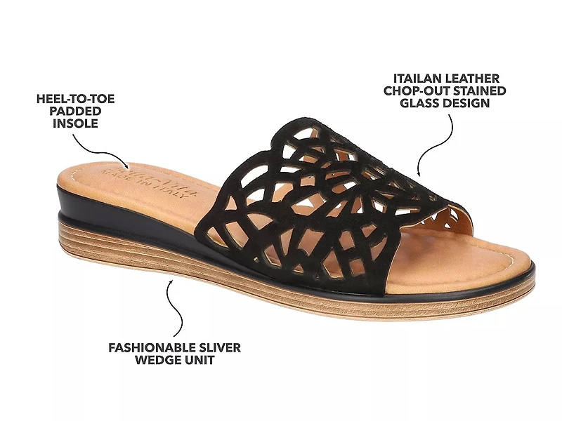 Cas Italy Wedge Sandal