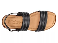 Ode Italy Puffy Wedge Sandal
