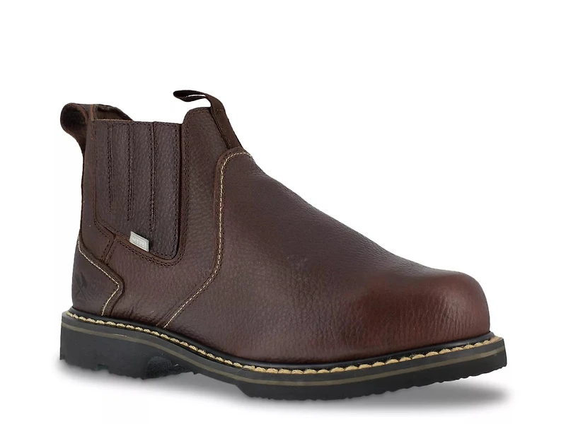 Groundbreaker Slip On Steel Toe Work Boot