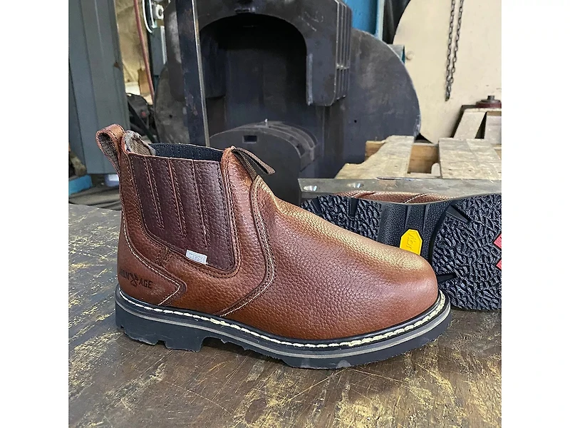 Groundbreaker Slip On Steel Toe Work Boot