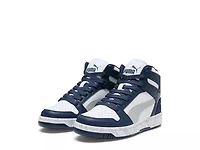 Rebound Mid Layup Marble Sneaker - Kids'