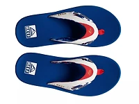 Fanning America Flip Flop