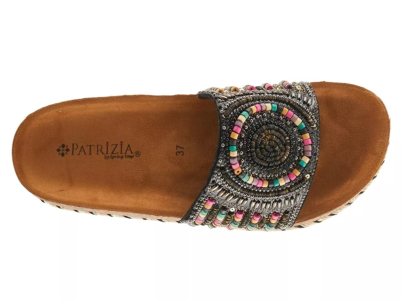 Swirla Wedge Sandal