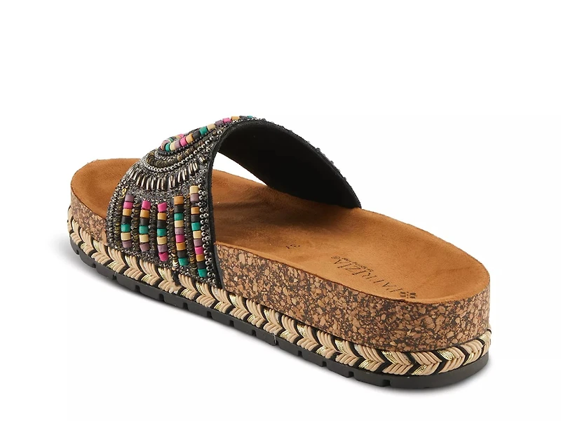 Swirla Wedge Sandal