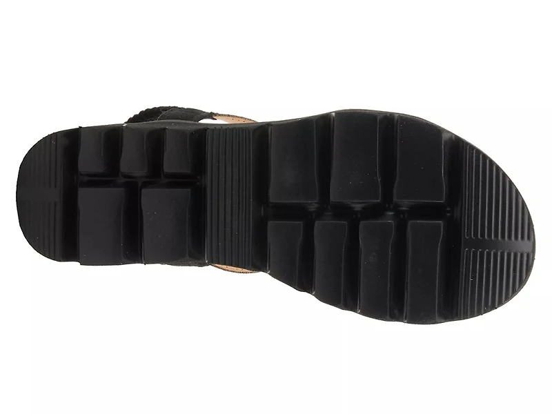 Zigged Wedge Sandal