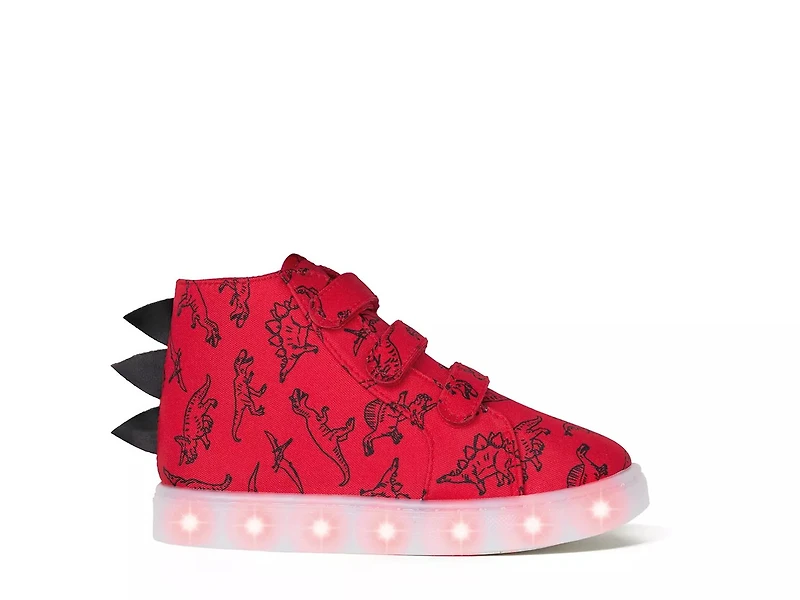 Dinosaur Light-Up High-Top Sneaker - Kids'