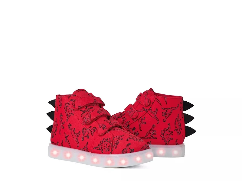 Dinosaur Light-Up High-Top Sneaker - Kids'