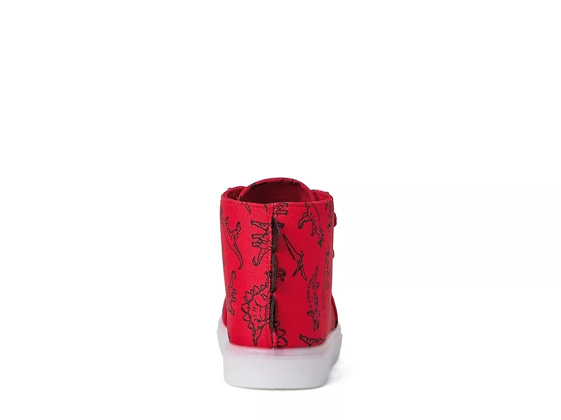 Dinosaur Light-Up High-Top Sneaker - Kids'