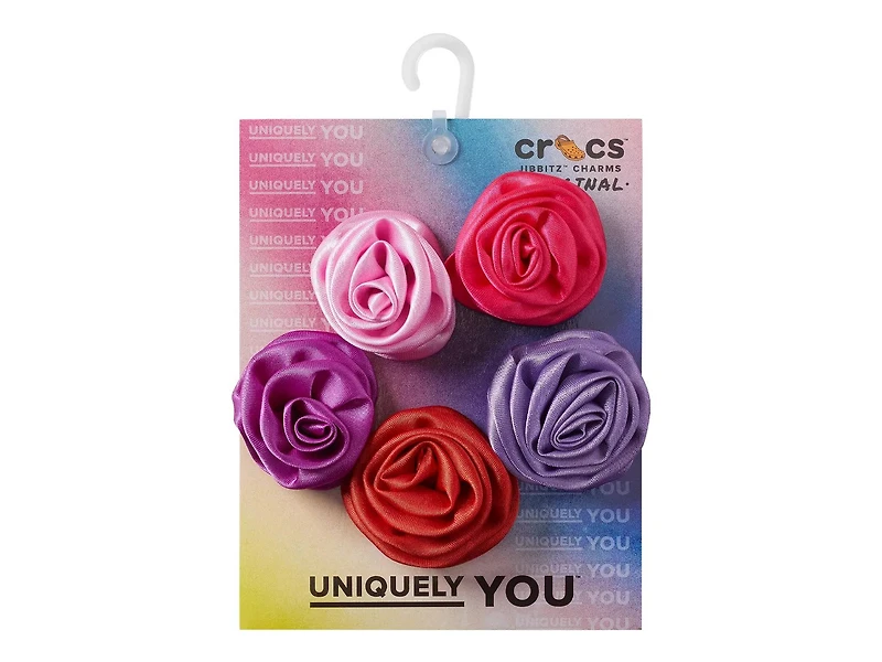 Dark Rosette Jibbitz Set - 5 Pack