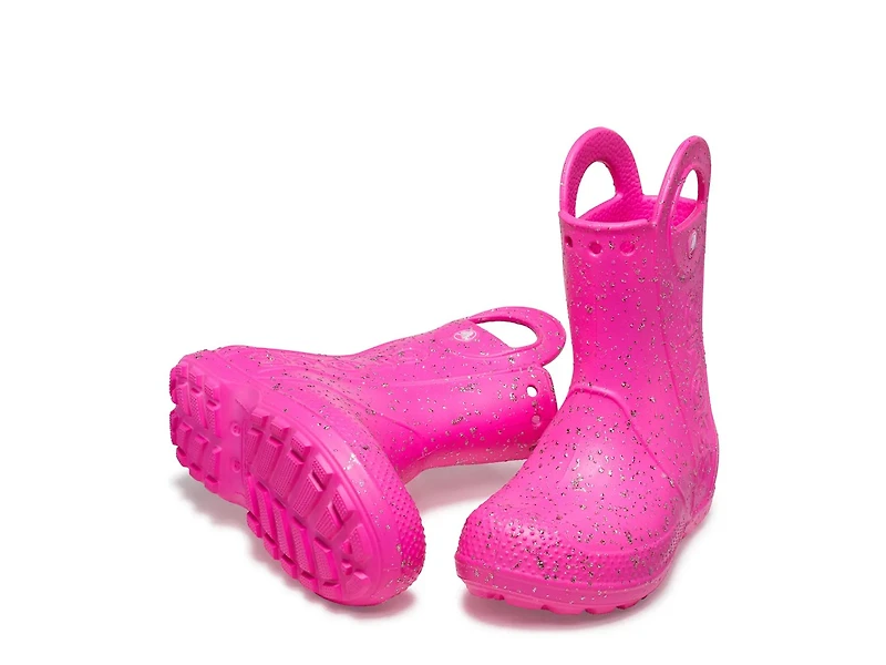 Handle It Glitter Rainbow Boot - Kids'