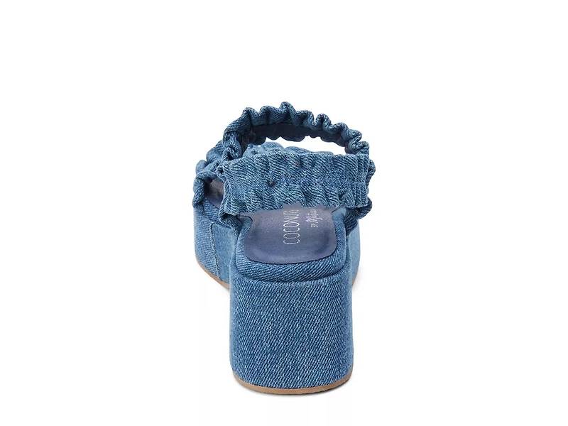 Jean Platform Sandal