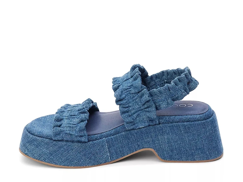 Jean Platform Sandal