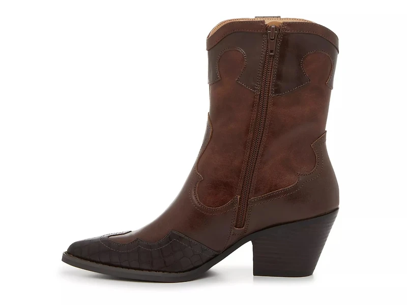 Izzie Western Bootie