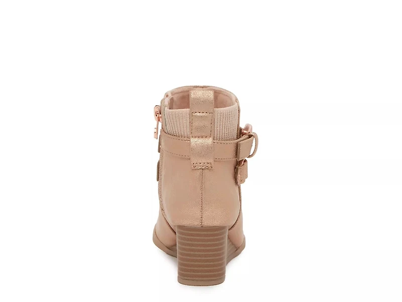 Posh Wedge Bootie