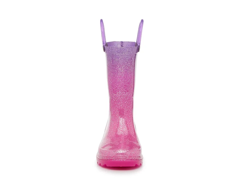 Glitter Ombre Light-Up Rainboot - Kids'