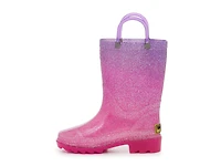 Glitter Ombre Light-Up Rainboot - Kids'