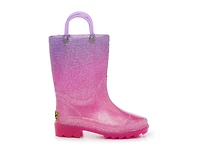 Glitter Ombre Light-Up Rainboot - Kids'