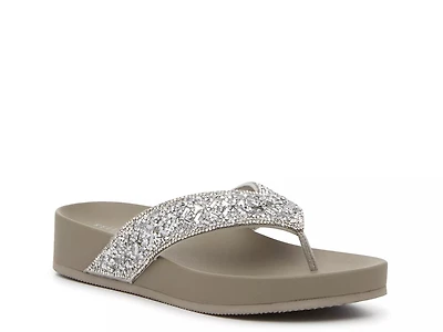 Litny Wedge Flip Flop