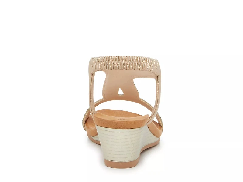 Janna Wedge Sandal