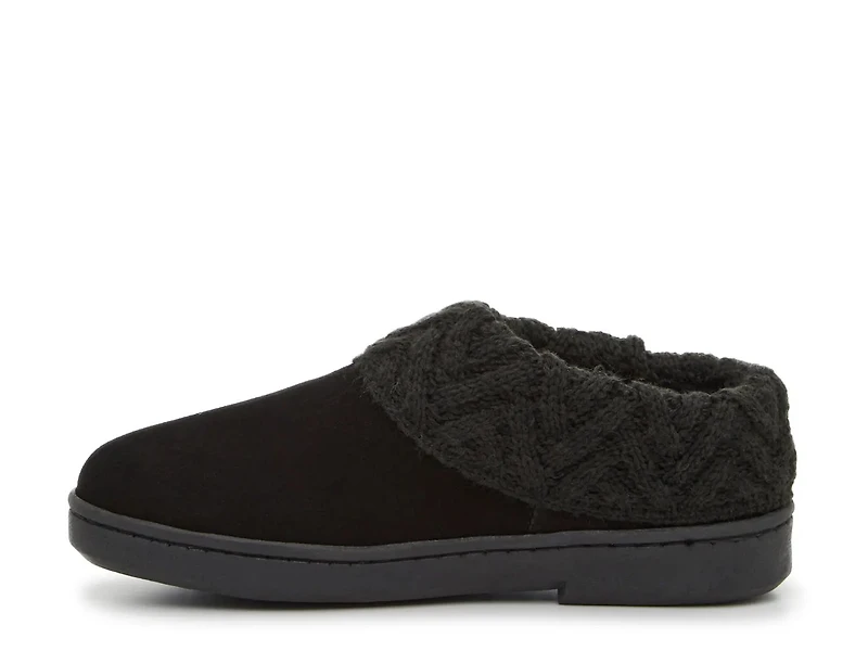 Cable Knit Sweater Slipper