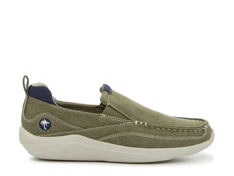 Twill Ray Slip-On