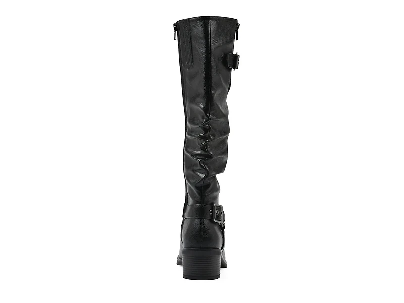 Cushion Wide Calf Riding Boot