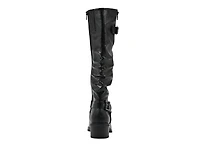 Cushion Wide Calf Riding Boot