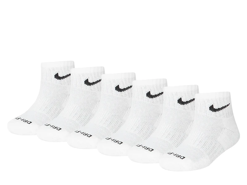 Cushioned Kids' Quarter Ankle Socks