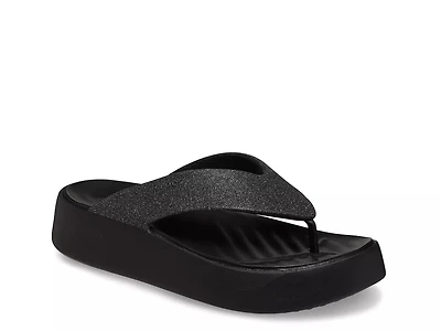 Getaway Glitter Platform Sandal