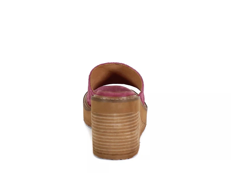 Stare Down Wedge Sandal