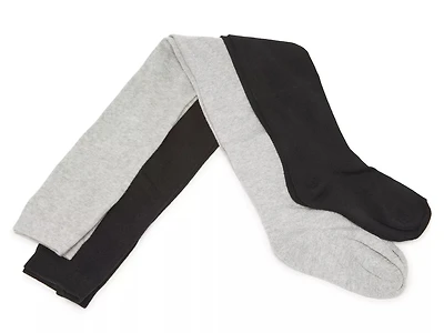 Metallic Kids' Sweater Tights - 2 Pack