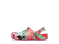 Classic Woodcut Floral Clog - Kids'