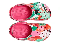 Classic Woodcut Floral Clog - Kids'