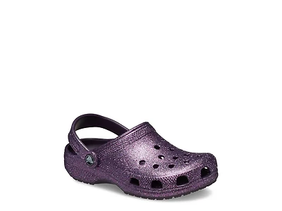 Classic Space Glitter Clog - Kids'