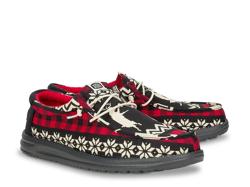 Wally Holiday Cheers Slip-On
