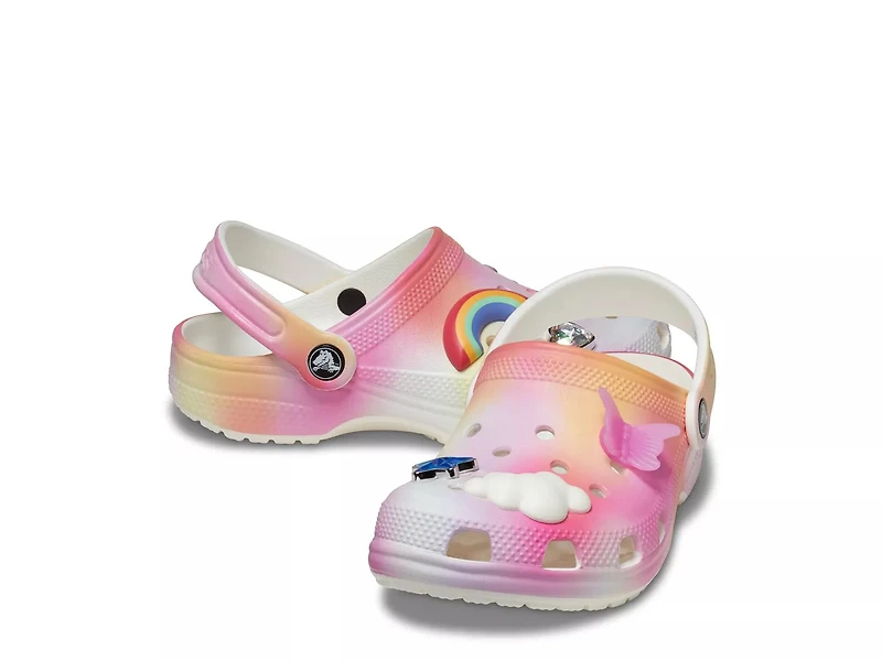 Classic Ombre Charm Clog - Kids'